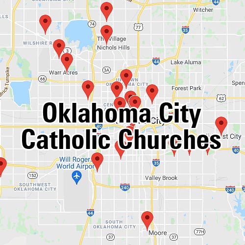Oklahoma City Mass Times and Catholic Churches Find a Mass